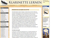 Desktop Screenshot of klarinette-lernen.com